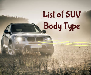 List Of All Suv Car Models