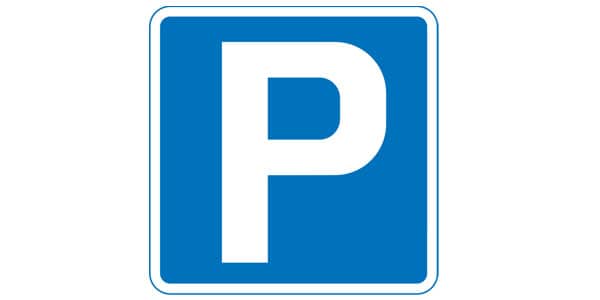 Parking Area Sign