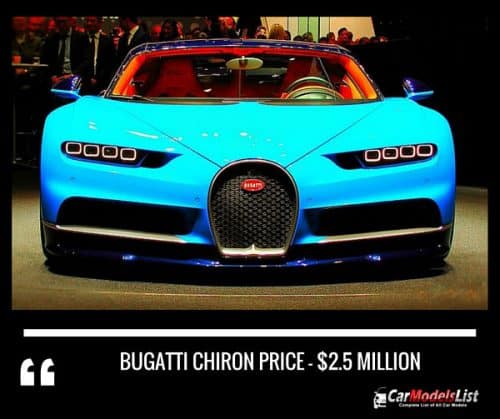 Bugatti-Chiron | Car Models List