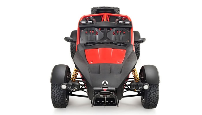 Ariel Nomad Car Model top view