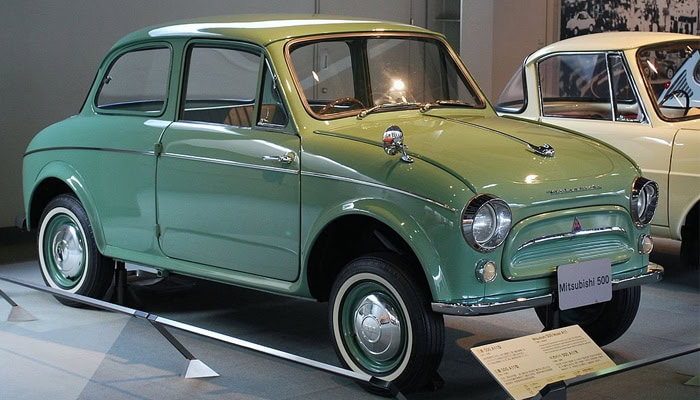 mitsubishi 500 car model photo